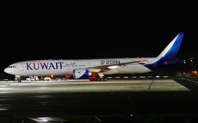 BOEING 777-300 (9H-AOH) - On Apron 9 .... Night Shot 