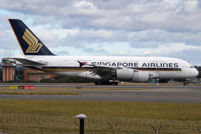 Airbus A380-800 (9V-SKR) - on 11 August 2019