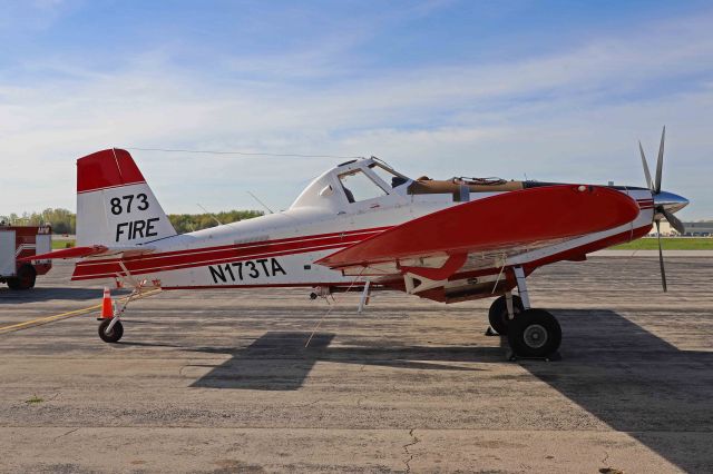 Air Tractor AT-802 (N173TA) - Here’s one you don’t see every day. I caught this Air Tractor “Fire Boss” AT-802A yesterday (2 May 2021) on the ramp.