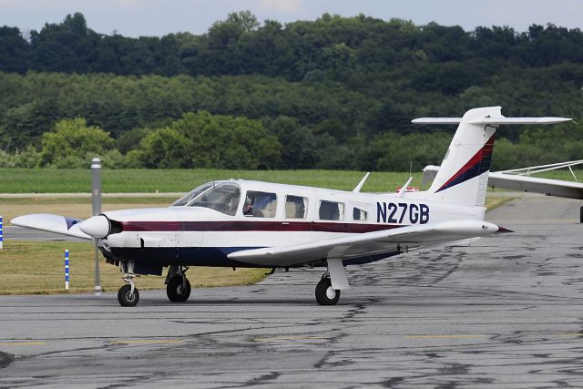 Piper Saratoga (N27GB) - Seen at KFDK on 7/19/2009.