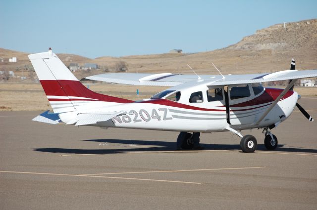 Cessna 205 (N8204Z) - Getting ready for start up