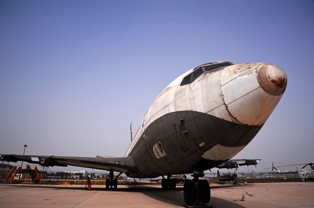 Boeing 707-100 (N893PA) - My school told us that it bought from Pan American World Airways. But I find "AMERICAN OVERSEA" on the body. Who knows some details about it?