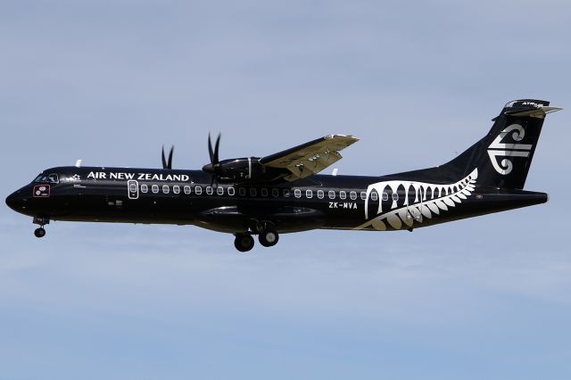 ATR ATR-72 (ZK-MVA) - NZ5006 from IVCbr /on 8 January 2017