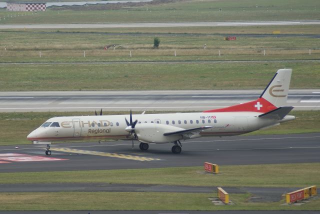 SIPA S-200 Minijet (HB-IYI) - Etihad Regional is operated by Switzerlands leading regional carrier, Darwin Airline. Saab2000 cn16