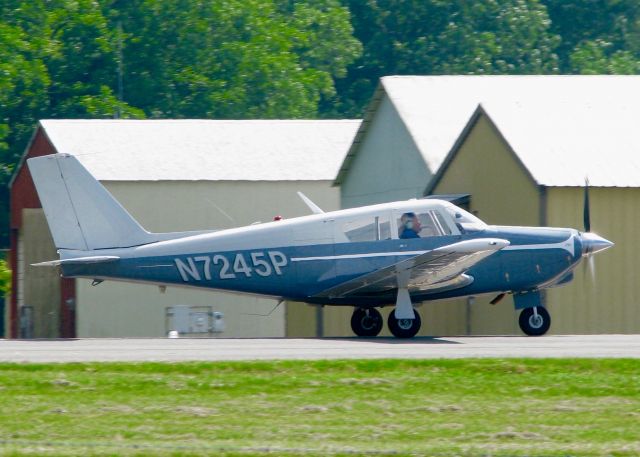 Piper PA-24 Comanche (N7245P) - At Downtown Shreveport. 