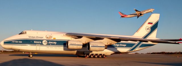 Antonov An-124 Ruslan (RA-82044) - Getting more common seeing these in CLT but always a site to see!br /br /11/17/18