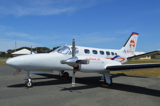 Cessna Conquest 2 (VH-YHV) - C441 VH-YHV at YFLI, Oct 2015