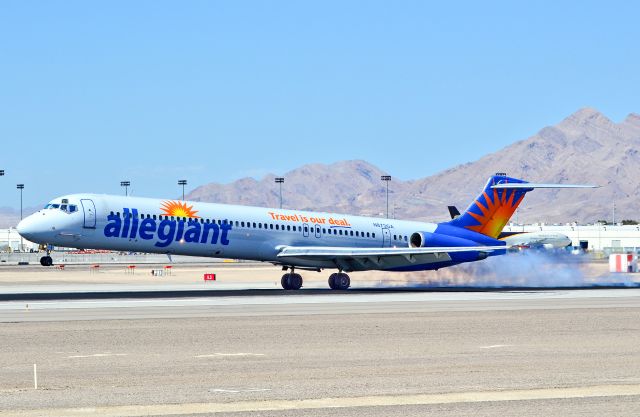 McDonnell Douglas MD-83 (N873GA) - N873GA Allegiant Air 1988 McDonnell Douglas MD-83 - cn 49658 / ln 1461 - Las Vegas - McCarran International Airport (LAS / KLAS)br /USA - Nevada, June 27, 2014br /Photo: Tomás Del Coro