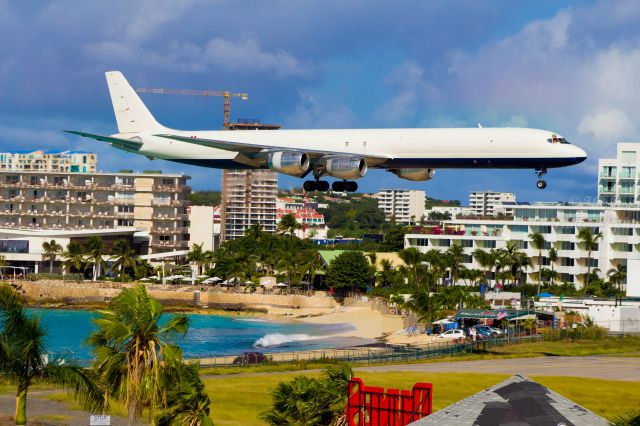 OB2059P — - DC8 making a cargo run for Amerijet.