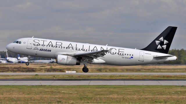 Airbus A320 (SX-TVQ)