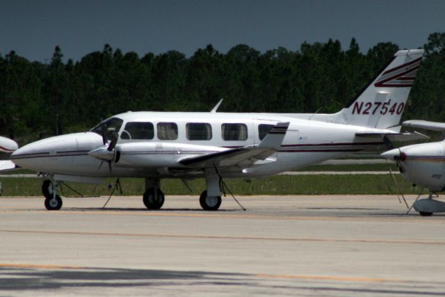 Piper Navajo (N27540) - Seen here on 30-Apr-18.