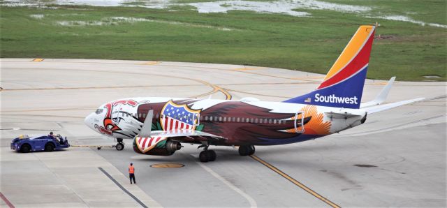 Boeing 737-700 (N918WN) - We finally saw "Illinois One" at the Fort-Lauderdale Hollywood International airport this past Monday the 23st of May, 2018.