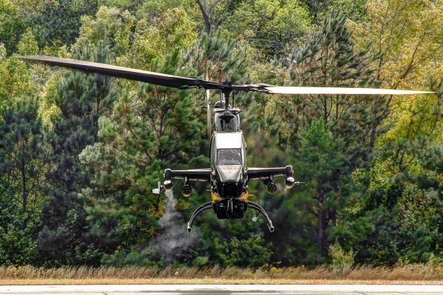 — — - The business end of a Bell AH-1 Sky Soldiers helicopter