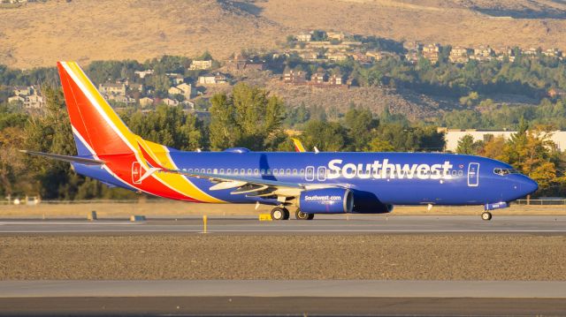 Boeing 737-800 (N8602F) - SWA125 RNO-DEN