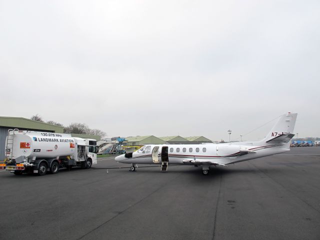 Cessna Citation V (A7-AKA) - 16 NOV 2014.