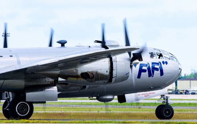 Boeing B-29 Superfortress (N529B) - One of only two airworthy Boeing B-29 Superfortress in the world. FIFI was built in 1945 as serial number 44-62070 and delivered to the USAAF. It was converted to a trainer variant known as the TB-29. This aircraft would be retired to NAWS China Lake in 1958 and doomed to a life as a gunnery target. Thankfully in 1971 it was rescued by the formally known as Confederate Air Force. Amazingly in just 9 weeks they made the aircraft airworthy and were given a permit to make a single flight to their headquarters in Texas before being grounded once again. FIFI since then has enjoyed a decades long career traveling around the country appearing at airshows along with offering tours and rides.