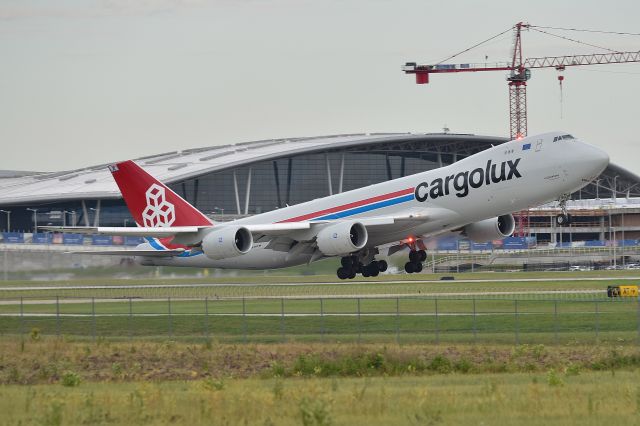BOEING 747-8 (LX-VCM) - No longer in the Cutaway Scheme sadly. 23-R 10-06-23.