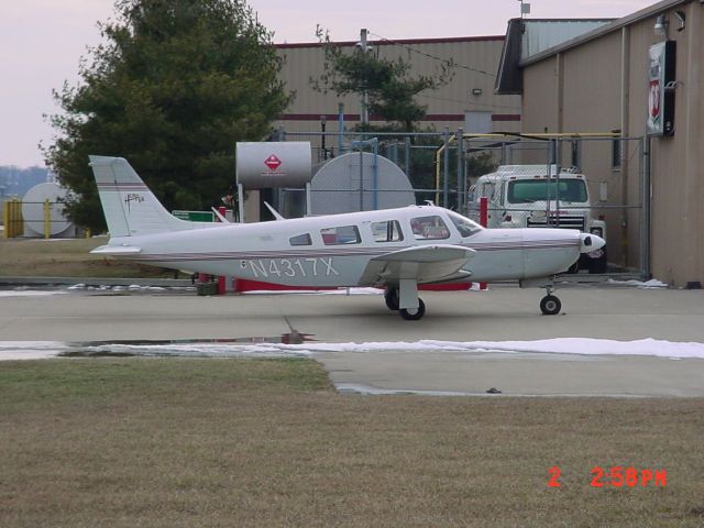 Piper Saratoga (N4317X) - Parked on ramp 2/2/10
