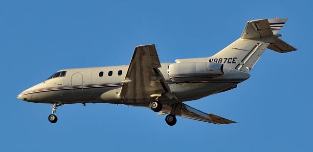 Hawker 800 (N987CE) - N987CE Raytheon Hawker 800XP s/n 258557 - Las Vegas - Harry Reid International Airport KLASbr /USA - Nevada March 11, 2022br /Photo: Tomás Del Coro