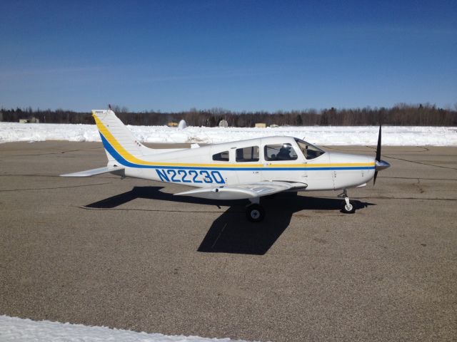 N2223Q — - Standing by admin building at lake view michigan. Looking north towards e/w runway march 2013 first flight on fresh engine overhaul. J ward