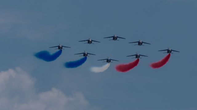 DASSAULT-BREGUET/DORNIER Alpha Jet — - Patrouille de France - Palavas les Flots - August 8th 2014