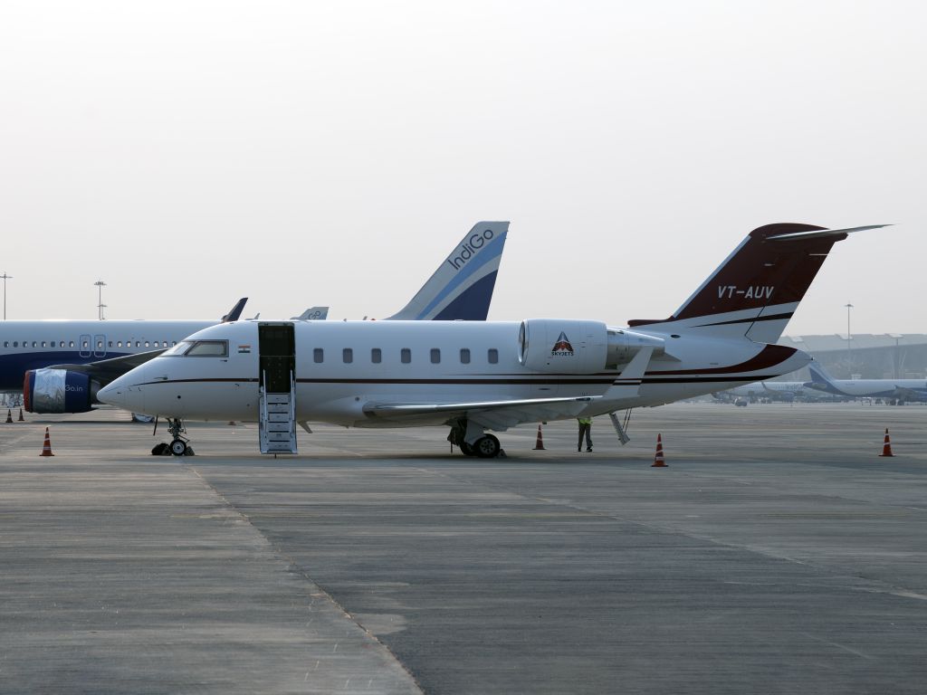 Canadair Challenger (VT-AUV) - No location as per request of the aircraft owner. 27-MAR-25