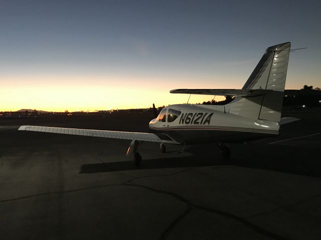 Rockwell Commander 114 (N6121A) - Ready for Dawn Patrol