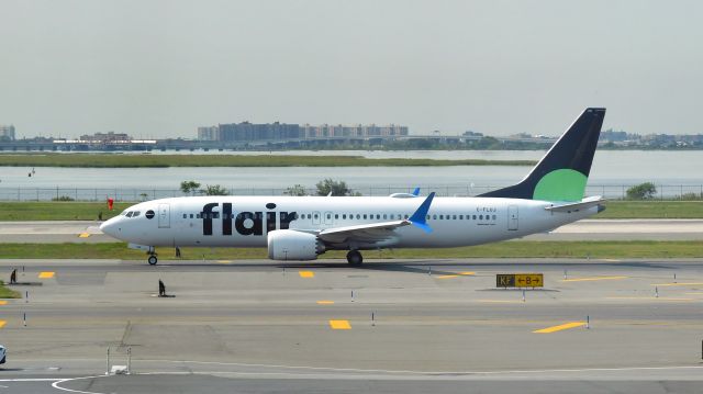 Boeing 737 MAX 8 (C-FLUJ) - Flair Airlines Boeing 737-8 MAX C-FLUJ in New York JFK 