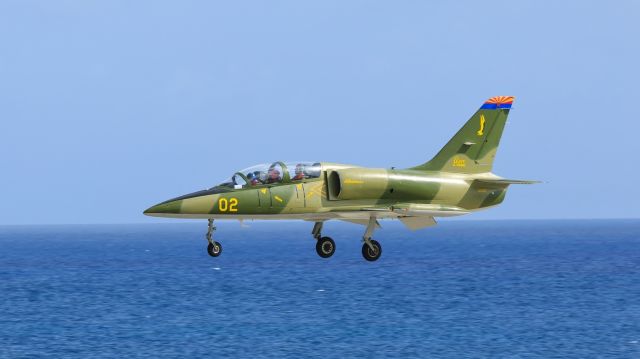 Aero L-39 Albatros (N39GF) - Albatross N39GF landing at TNCM St Maarten.