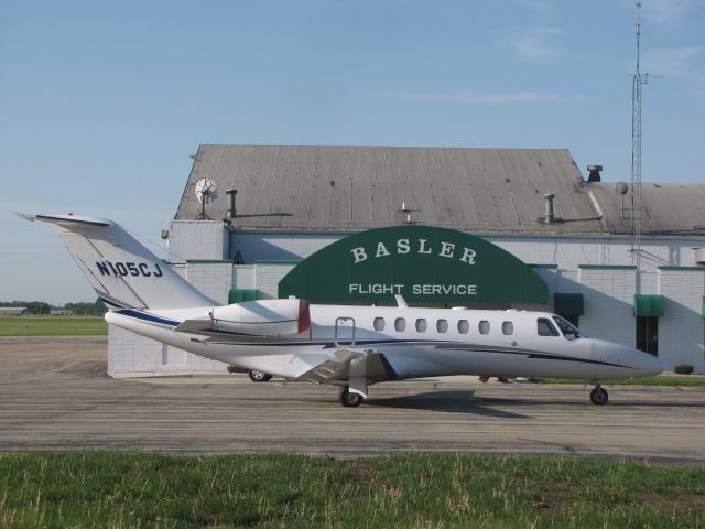 Cessna Citation CJ3 (N105CJ) - @ Basler FBO 5 june 2011