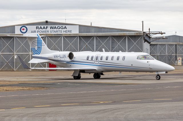 Learjet 45 (VH-LJX) - JetCity (VH-LJX) Learjet 45 at Wagga Wagga Airport.