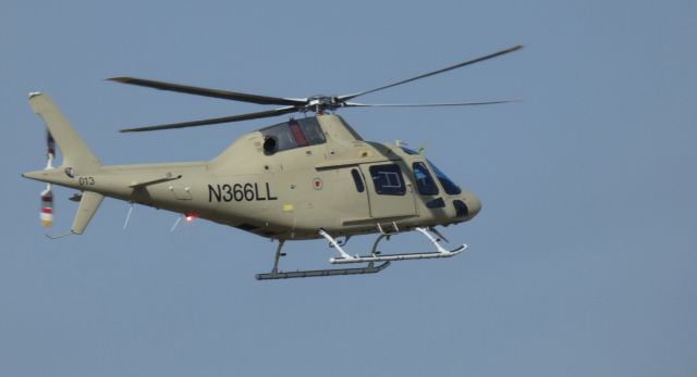 DENEL Koala (N366LL) - Shortly after departure is this 2021 AgustaWestland Denel Koala AW119MKII Rotorcraft in the Spring of 2022.