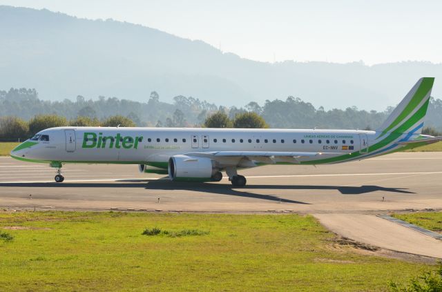 EMBRAER ERJ-190-400 (EC-NNV) - EC-NNV After Landing At LEVX From GCLP. 07-11-2021