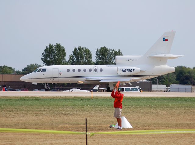 IAI 1124 Westwind (N510GT) - Taxiing at Oshkosh on 25 July 2012.