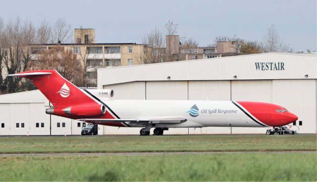 BOEING 727-200 (G-OSRB) - 2excel aviation b727-2s2f(a)(re) g-osrb at shannon 18/11/21.