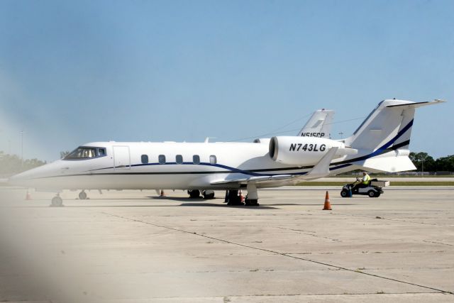 Learjet 60 (N743LG) - Seen here on 8-May-18 three days prior to heading for KMIA.
