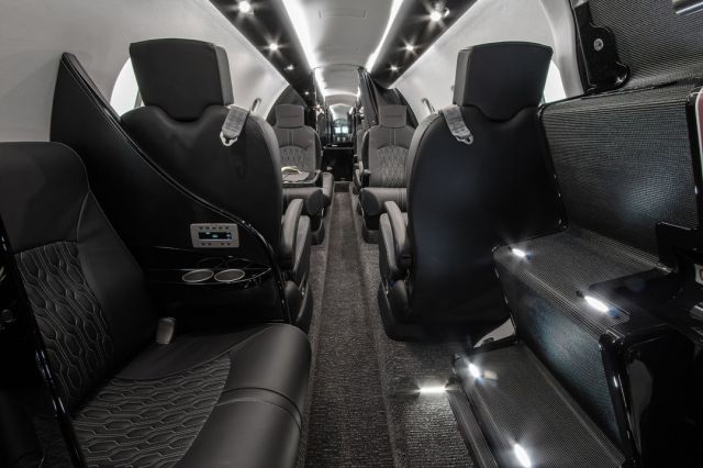 Cessna Citation Sovereign (N680XP) - Interior shot in Vegas