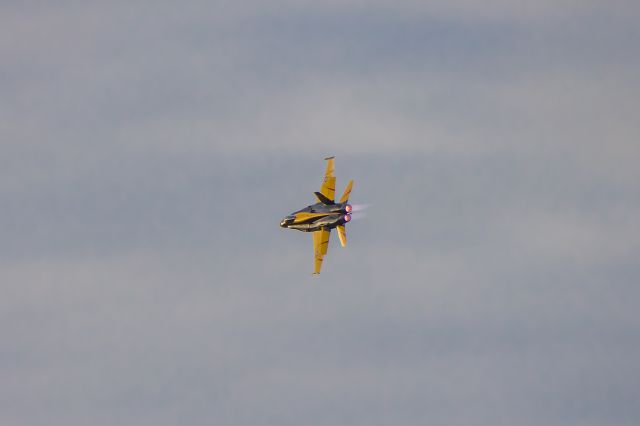 — — - CF-18 Hornet at the Canadian forces airshow at the Willow Run airport on June 22, 2016.