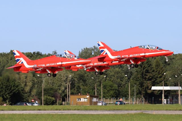 Boeing Goshawk (XX323) - BAe Systems Hawk T1. Photo taken: August 22, 2021 at Gdynia Aerobaltic airshow.