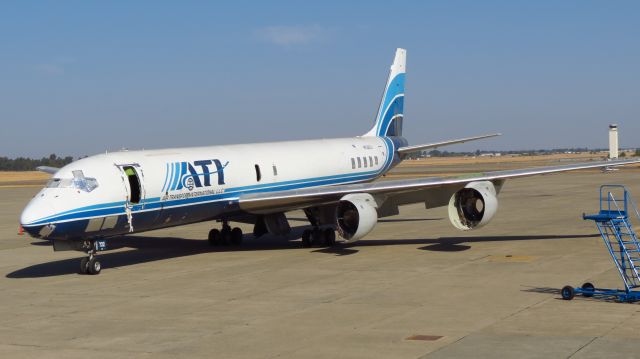 McDonnell Douglas DC-8-70 (N722CX) - The sad remains of N722CX. Sadly she will soon be scrapped