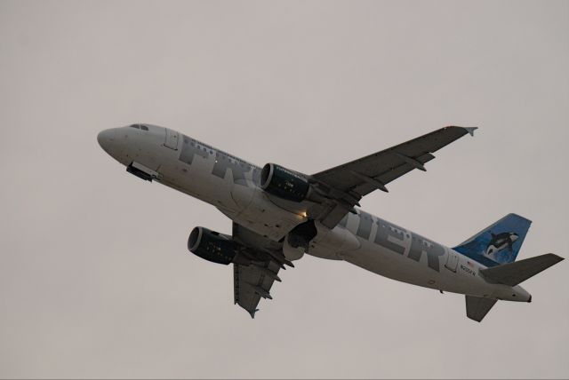 Airbus A320 (N205FR) - Sat 3/13/2021 DSM TO MSO Operated as Frontier 1066