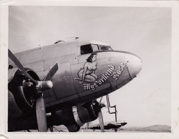 — — - C47 Goony bird Korea 1952  photo by Paul Chiappini