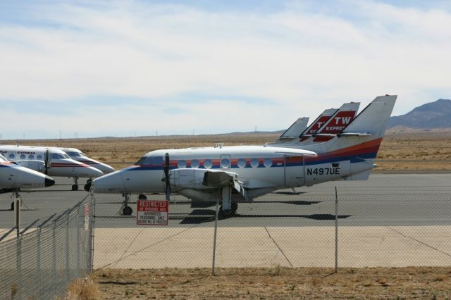 N497UE — - KIGM - Kingman Arizona is home to many varied aircraft in storage - 