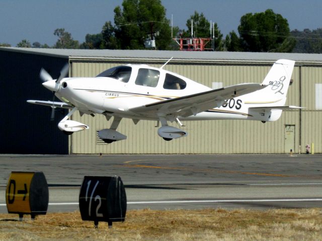 Cirrus SR-22 (N5030S) - Taking off RWY 24