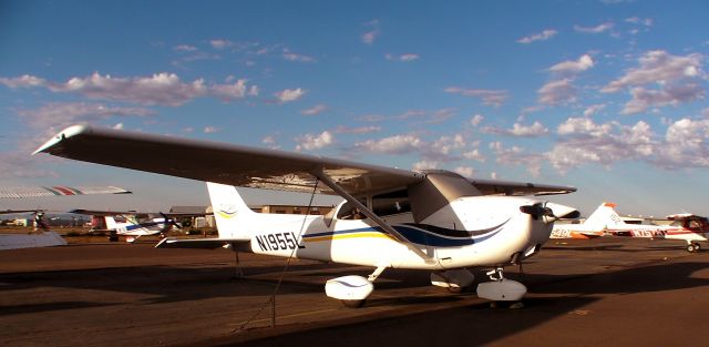 Cessna Skyhawk (N1955L) - At its apron