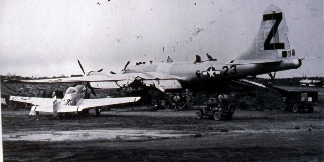 Boeing B-29 Superfortress — - Hard to see but this is mone big wreck. Several men died. Ground crew and Aircraft crew.