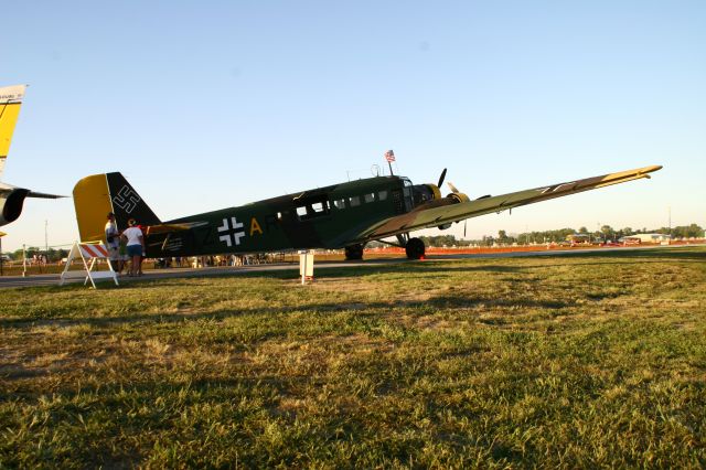 JUNKERS Ju-52/3m (N352JU) - Air show Spirit of St Louis, chesterfield, Mo Sept 02 2007