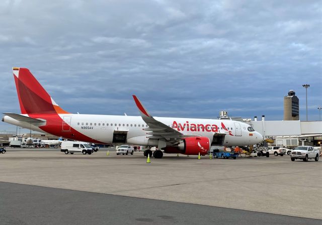 Airbus A320neo (N965AV) - A320neo 04/20/23