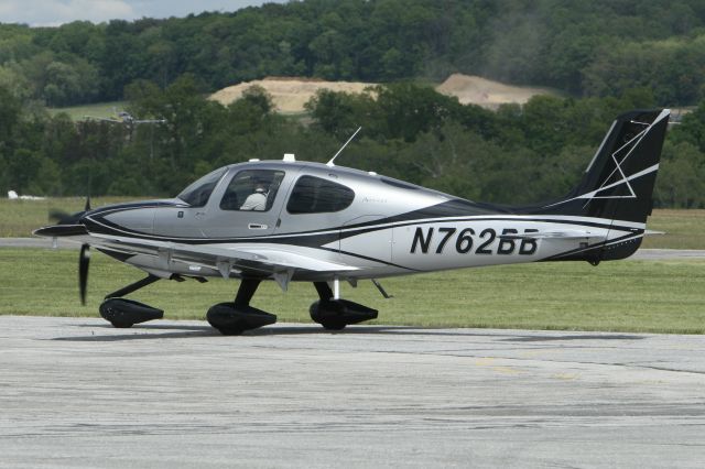 Cirrus SR22 Turbo (N762BB) - May 5, 2023 - arrived Frederick, from Leesburg, VA