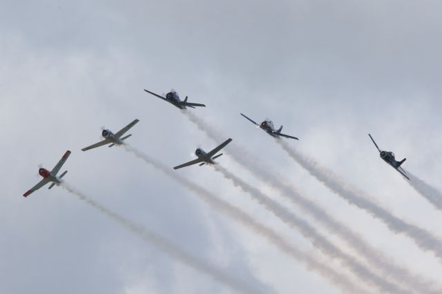 North American Trojan — - The Trojan Horsemen Flight Demonstration Team